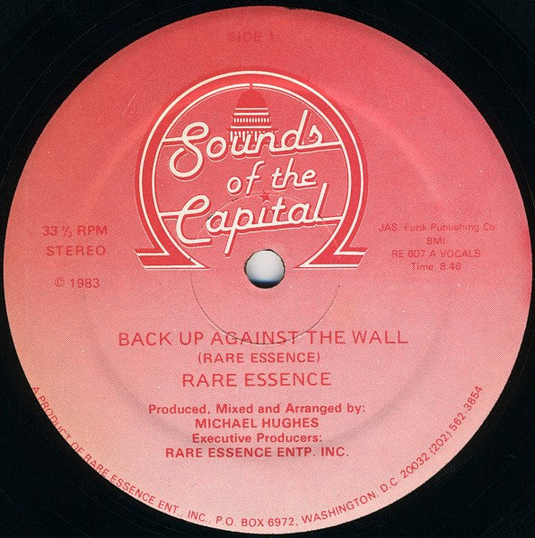 Rare Essence : Back Up Against The Wall (12")