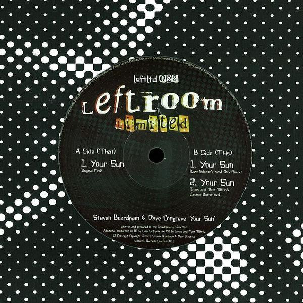 Steven Boardman (2) & Dave Congreve : Your Sun (12")