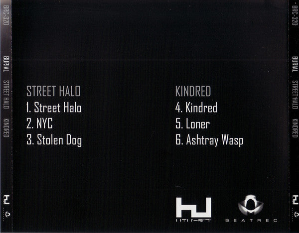 Burial : Street Halo / Kindred (CD, Comp)