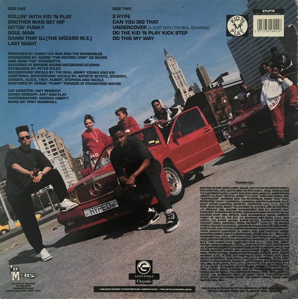 Kid 'N' Play : 2 Hype (LP, Album)