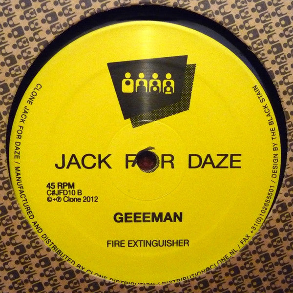 Geeeman : Bang't / Fire Extinguisher (12")