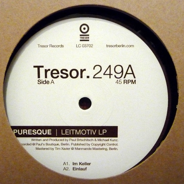 Puresque : Leitmotiv LP (12")