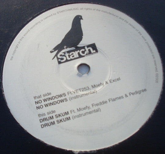 Ill Move Sporadic : No Windows / Drum Skum (12", Single)
