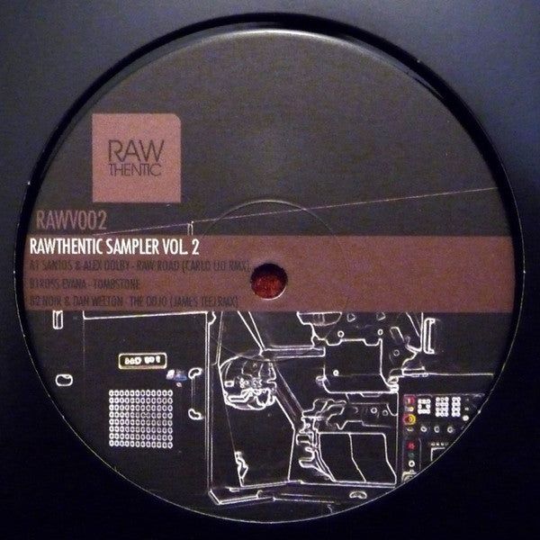 Various : Rawthentic Sampler Vol. 2 (12", Smplr)