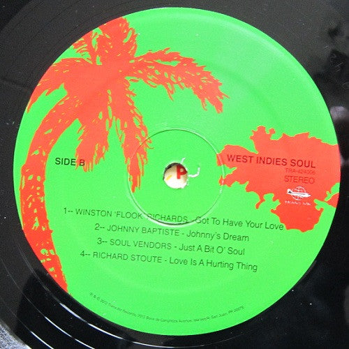 Various : West Indies Soul Volume 1 (2xLP, Comp)