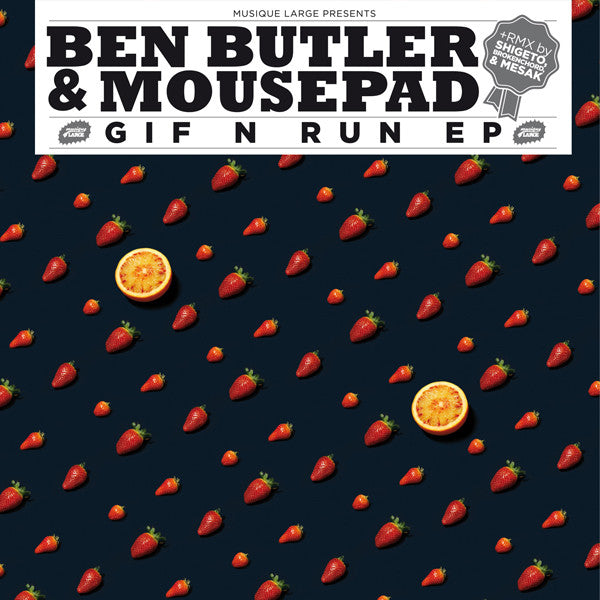 Ben Butler & Mousepad : Gif N Run EP (12", EP)