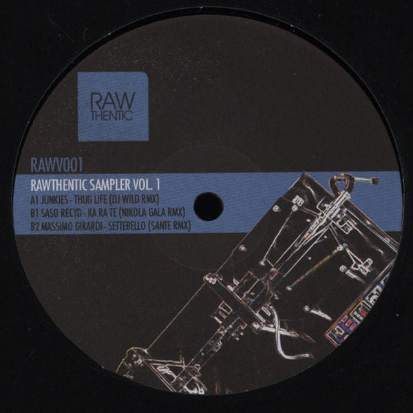 Various : Rawthentic Sampler Vol. 1 (12", Smplr)