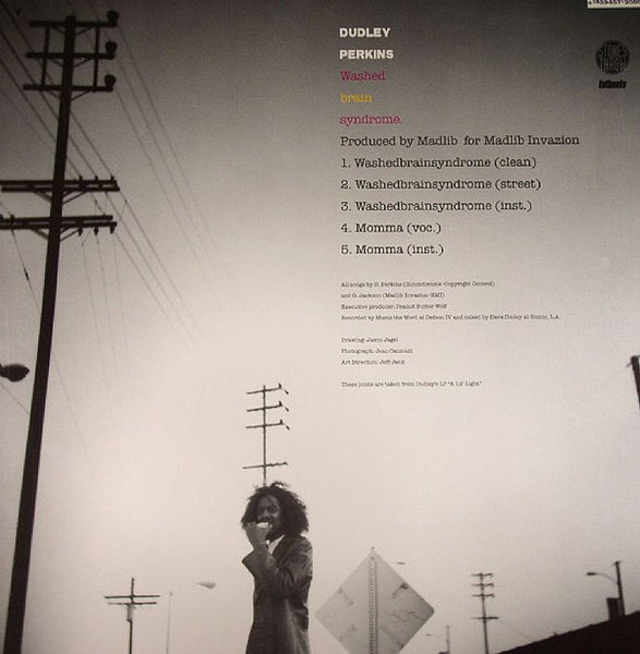 Dudley Perkins : Washedbrainsyndrome (12", Single)