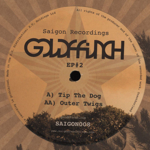 GoldFFinch : Tip The Dog / Outer Twigs (EP#2) (12", EP)