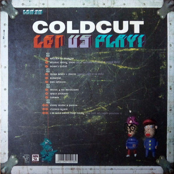 Coldcut : Let Us Play! (2xLP, Album)