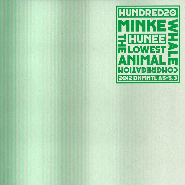Hundred20 / Hunee : Dekmantel Anniversary Series Part 3 (12", Gre)