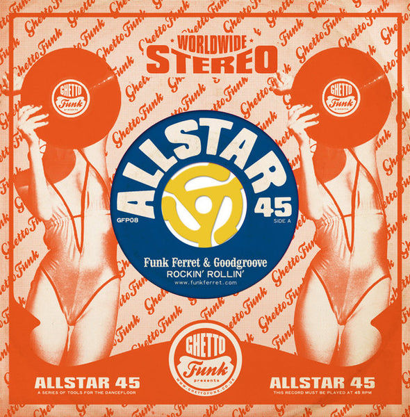 Funk Ferret & Goodgroove / DJ Soo : Rockin' Rollin' / The Message (7")