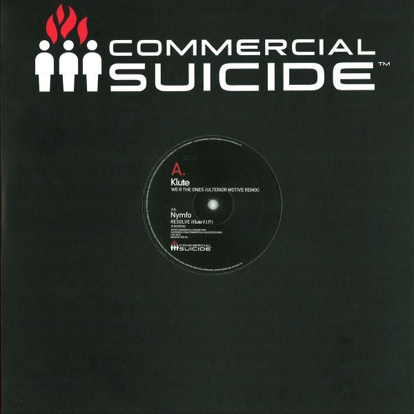 Klute / Nymfo (2) : We R The Ones (Ulterior Motive Remix) / Resolve (Klute V.I.P.) (12")