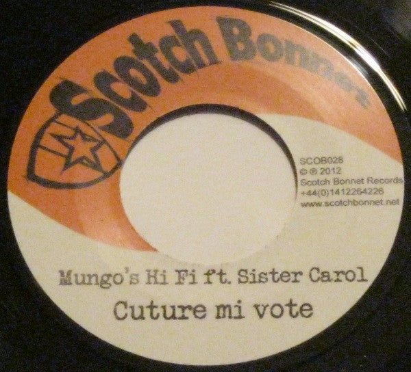 Mungo's Hi-Fi Ft. Mr Williamz / Sister Carol : Computer Age / Cuture Mi Vote (7")