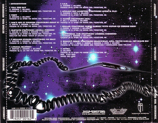 Jigmastas : Infectious (CD, Album + CD, Ltd)