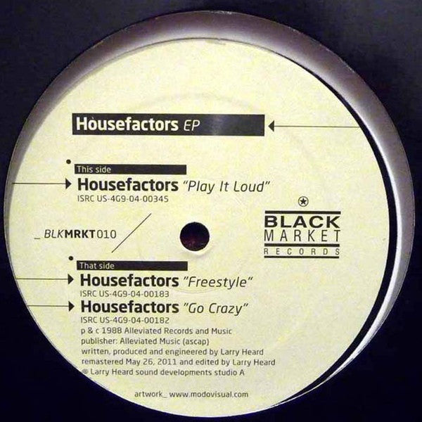 The Housefactors : EP (12", EP, RE, RM)