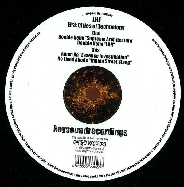 LHF : EP3: Cities Of Technology (12", EP)