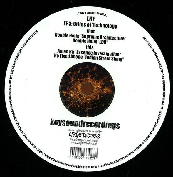 LHF : EP3: Cities Of Technology (12", EP)