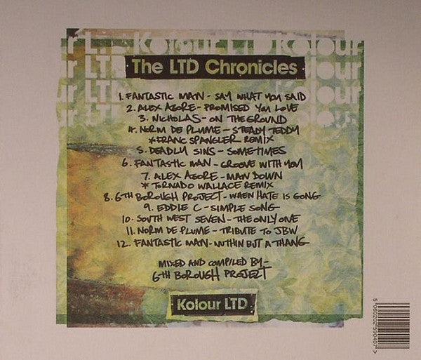 6th Borough Project : The LTD Chronicles (CD, Mixed)