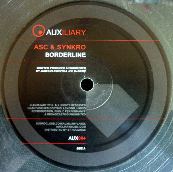 ASC & Synkro (2) : Borderline / Sacred Moments (12", Cle)