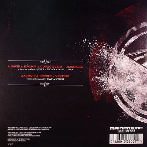 DaVIP & Engage (4) & Conectivers & Encode : Massacre / Vertigo (12")
