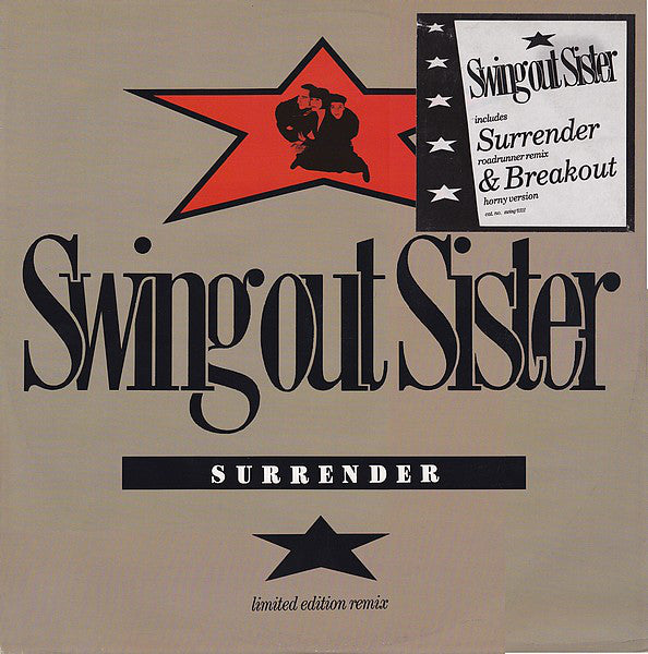 Swing Out Sister : Surrender (12", Ltd)