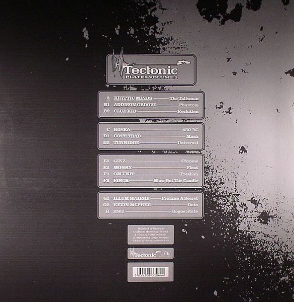 Various : Tectonic Plates Volume 3 (4x12", Comp)