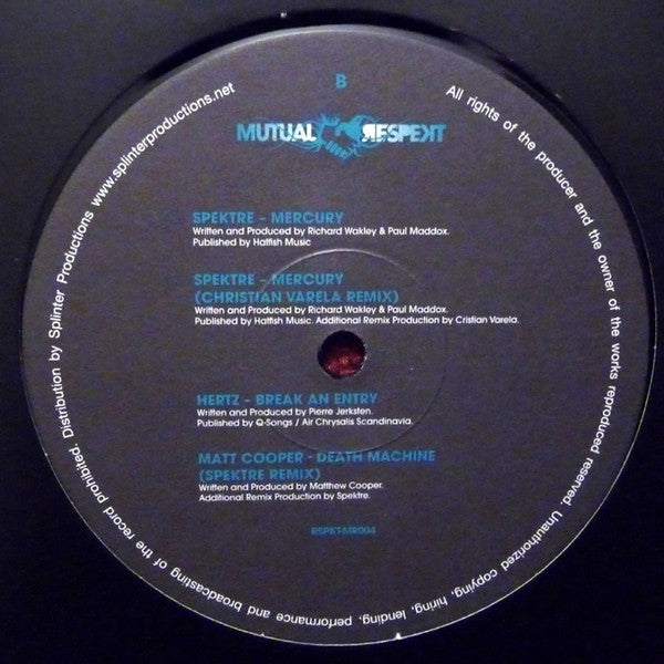 Various : Mutual Respekt Volume 4 (12")