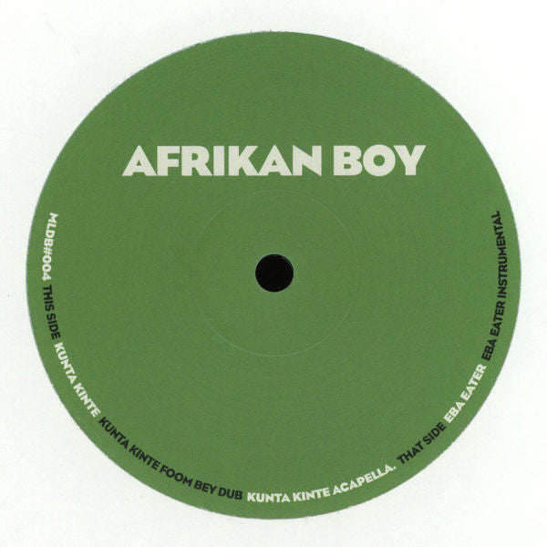 Afrikan Boy : Kunta Kinte / Eba Eater (12", Promo)