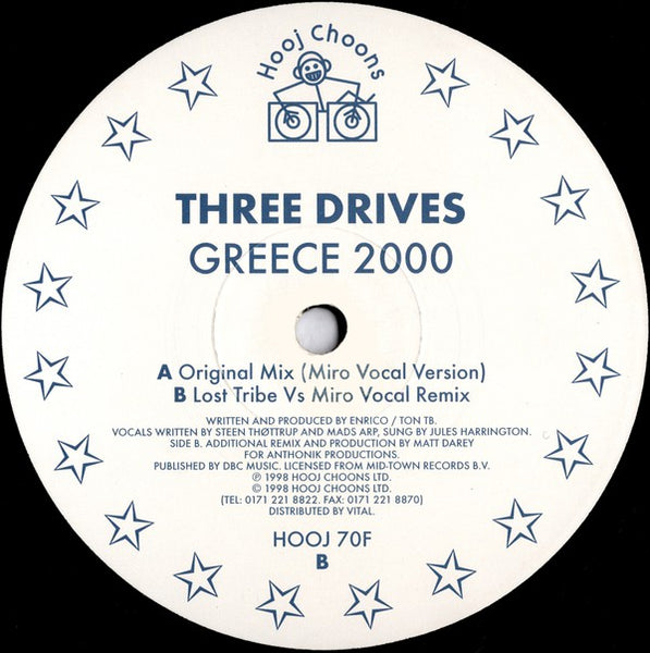 Three Drives : Greece 2000 (12")