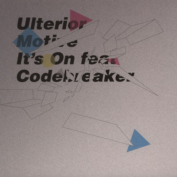 Ulterior Motive : It's On / Point Of Difference (12")