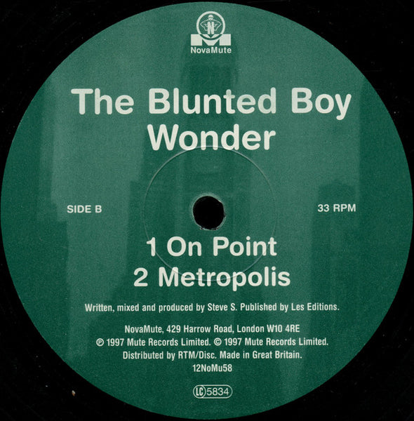 The Blunted Boy Wonder : Crossroads (12")