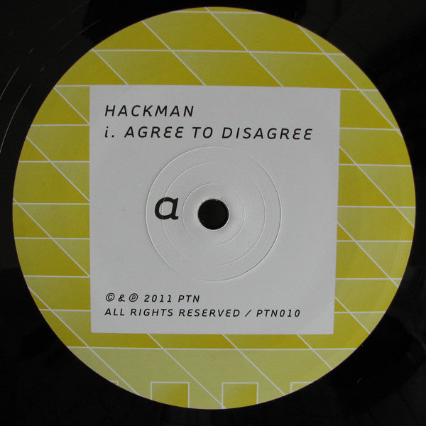 Hackman : Agree To Disagree (12")