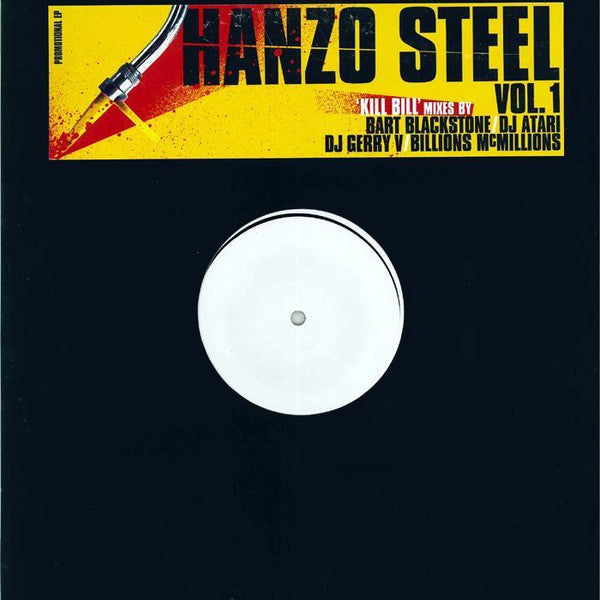 Blackstone And Atari : Hanzo Steel Vol. 1 (12", Ltd)