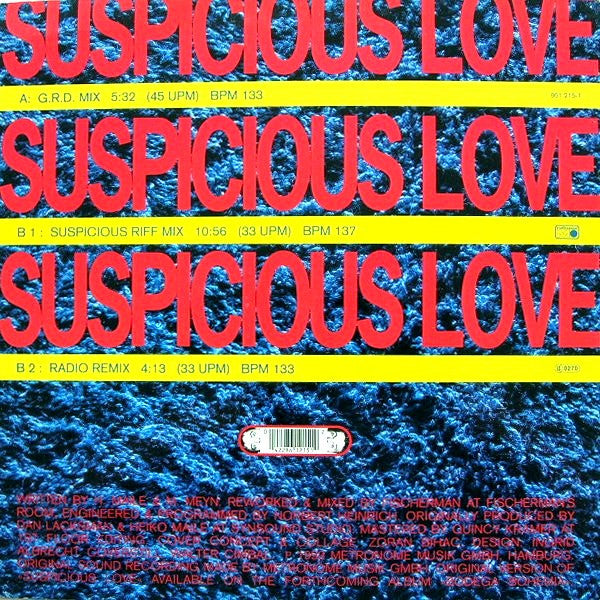 Camouflage : Suspicious Love (12", Single)