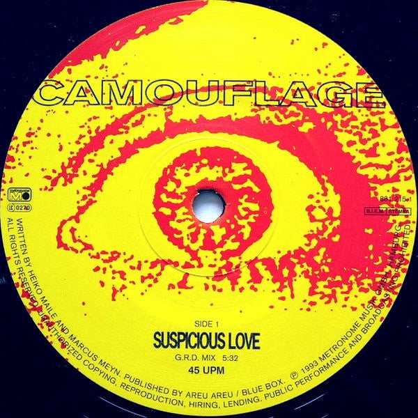 Camouflage : Suspicious Love (12", Single)