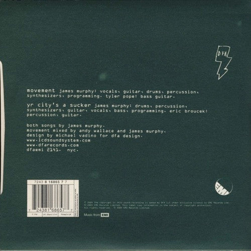 LCD Soundsystem : Movement (7", Single)