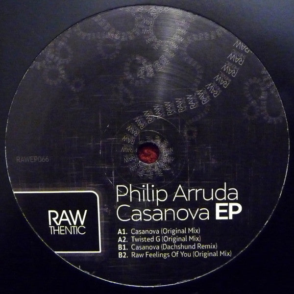 Philip Arruda : Casanova EP (12", EP)