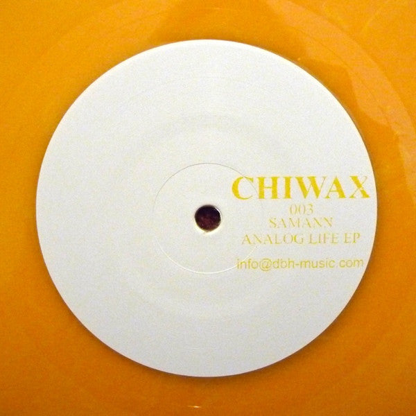 Samann : Analog Life EP (12", EP, W/Lbl, Yel)