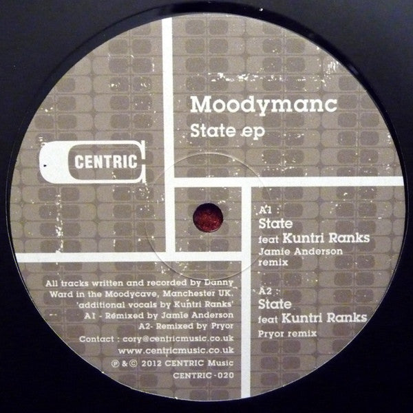 Moodymanc : State EP (12", EP)