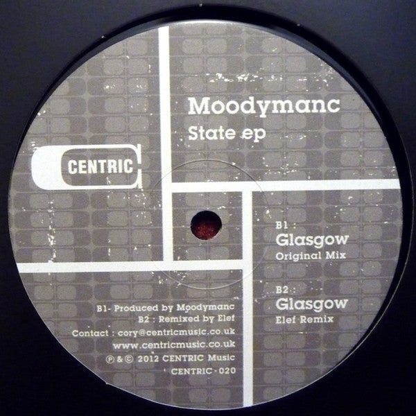 Moodymanc : State EP (12", EP)