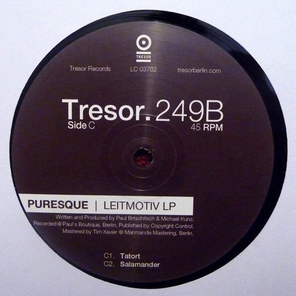Puresque : Leitmotiv LP (12")