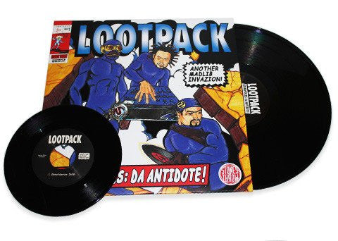 Lootpack : Soundpieces: Da Antidote! (3xLP, Album, RE + 7", S/Sided, Single)