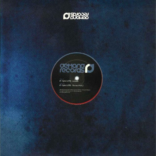 Optiv & BTK : Jacknife / Menace Part 2 (12")