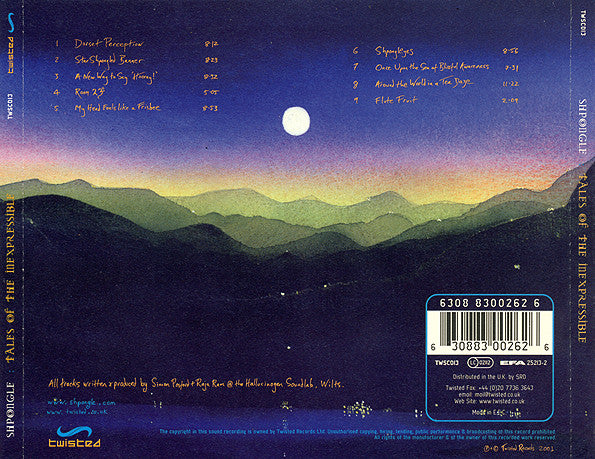 Shpongle : Tales Of The Inexpressible (CD, Album)