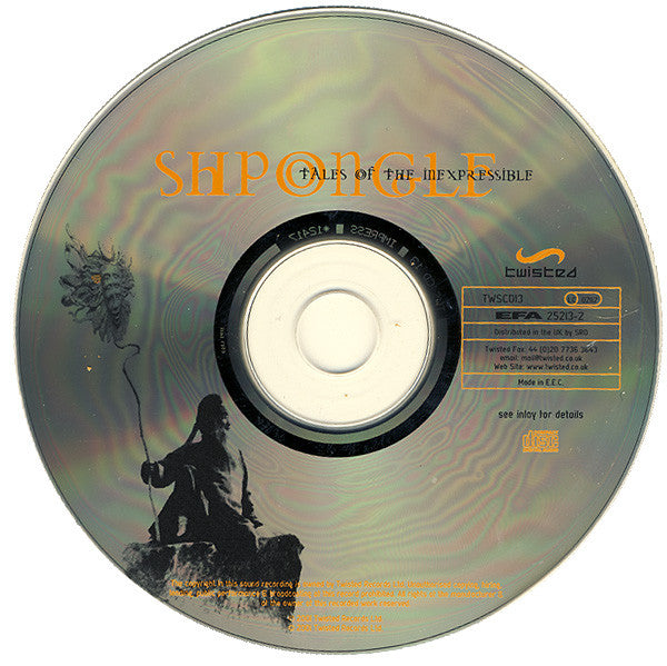 Shpongle : Tales Of The Inexpressible (CD, Album)