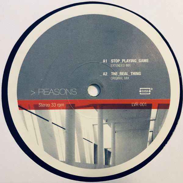 Reasons : The Real Thing EP (12", EP)