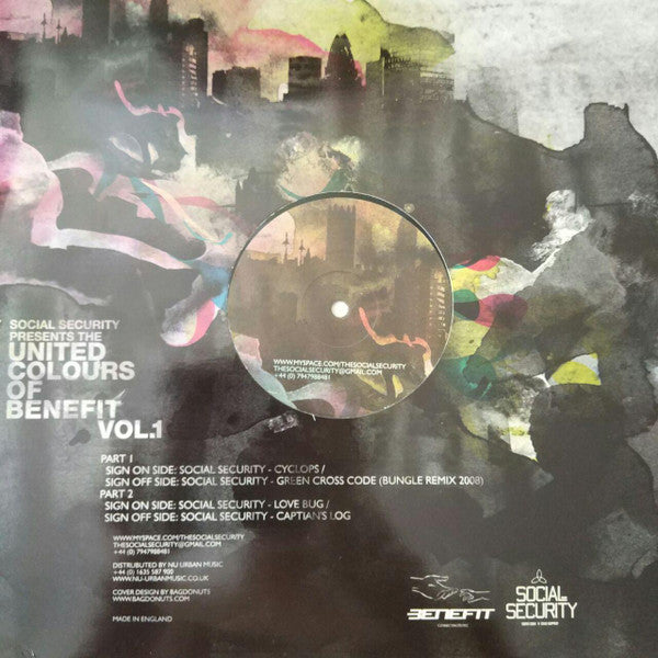 Social Security : The United Colours Of Benefit Vol.1 (12")