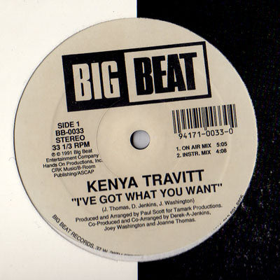 Kenya Travitt : I've Got What You Want (12")