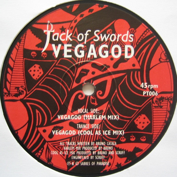 Jack Of Swords : Vegagod (12")